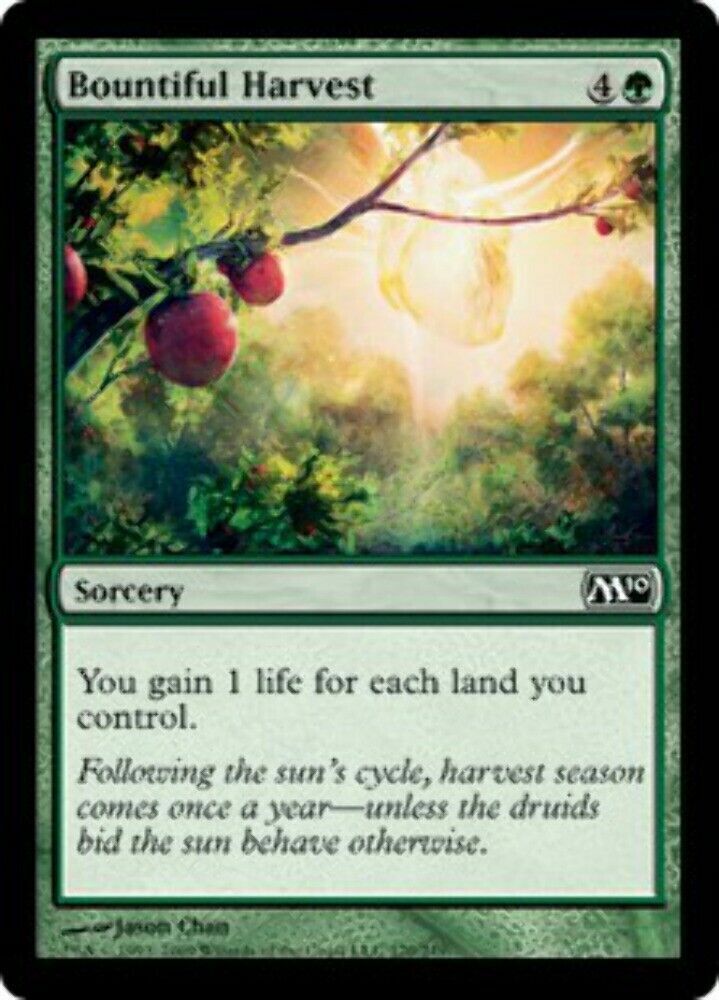 Bountiful Harvest Magic 2010 - MTG