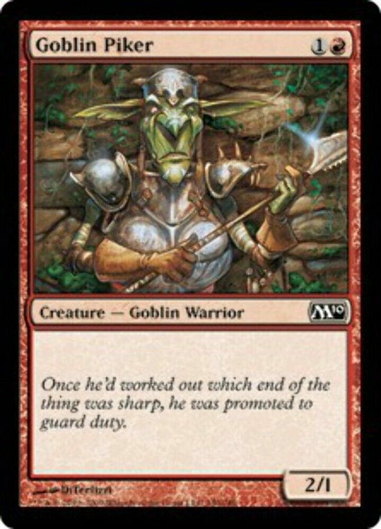 Goblin Piker Magic 2010 - MTG