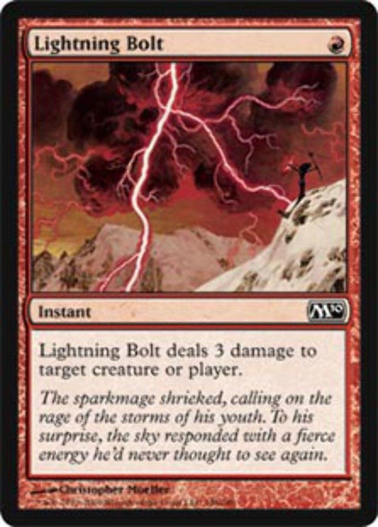 Lightning Bolt Magic 2010 - MTG