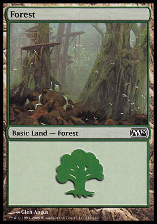 Forest (246) Magic 2010 - MTG