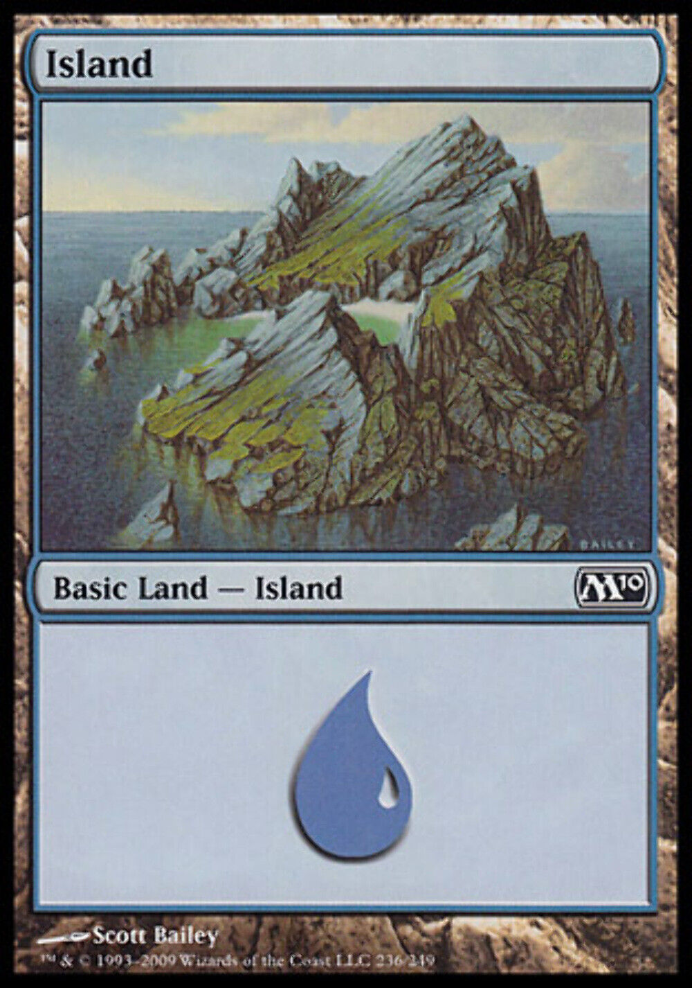Island (236) Magic 2010 - MTG