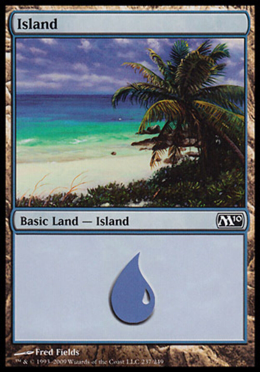 Island (237) Magic 2010 - MTG