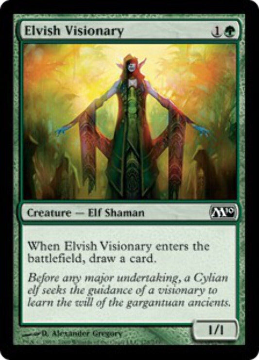 Elvish Visionary Magic 2010 - MTG