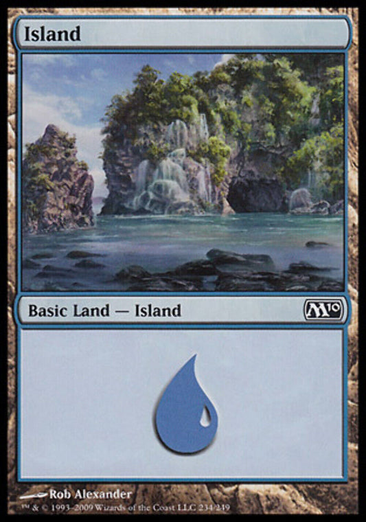 Island (234) Magic 2010 - MTG