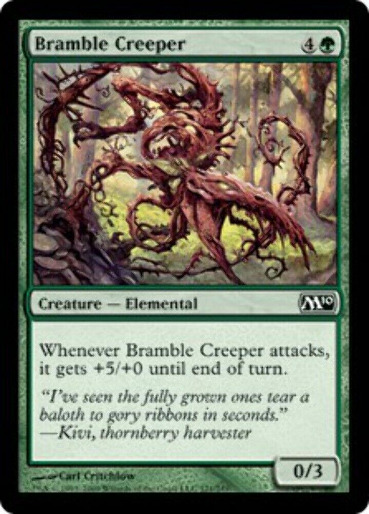 Bramble Creeper - Foil Magic 2010 - MTG