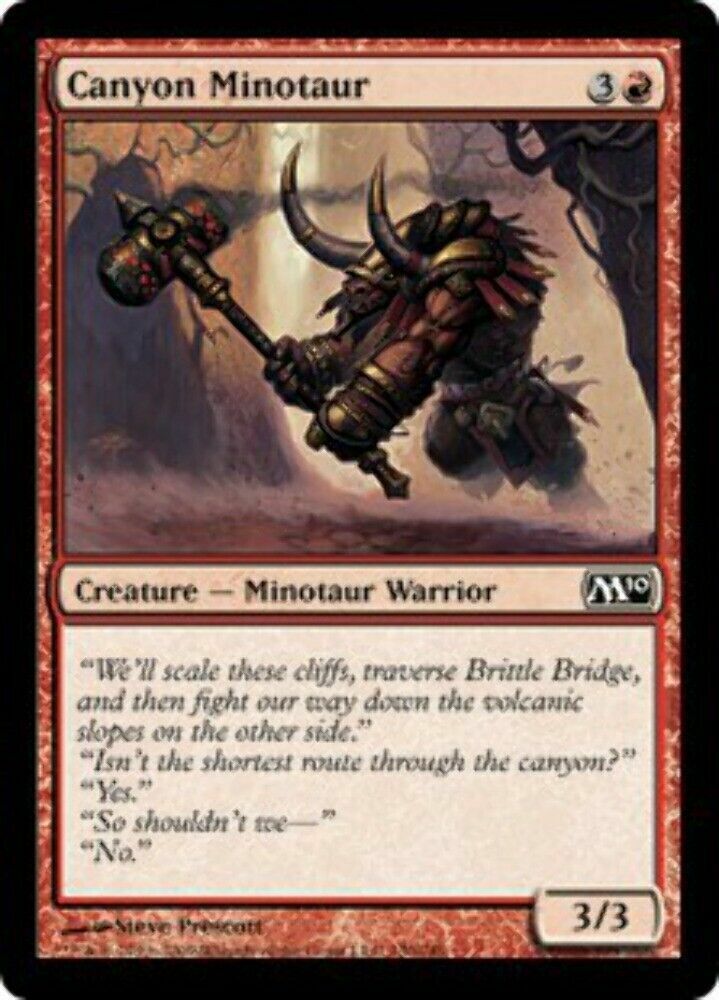 Canyon Minotaur Magic 2010 - MTG