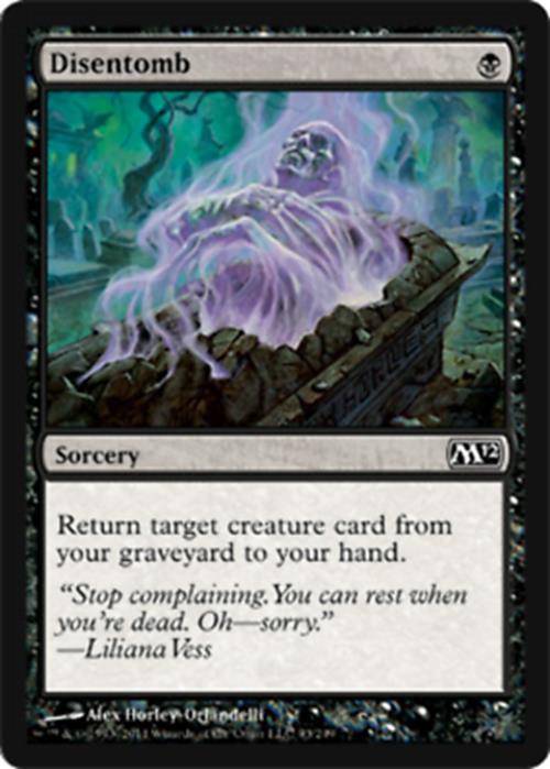 Disentomb Magic 2012 - MTG