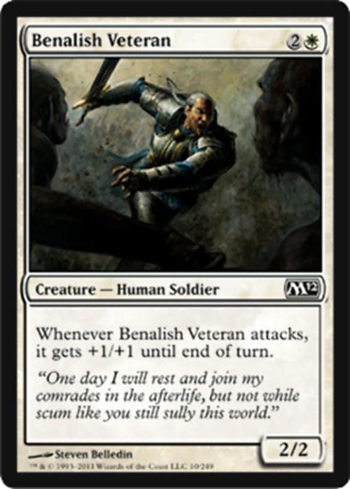 Benalish Veteran Magic 2012 - MTG
