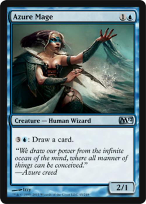 Azure Mage Magic 2012 - MTG