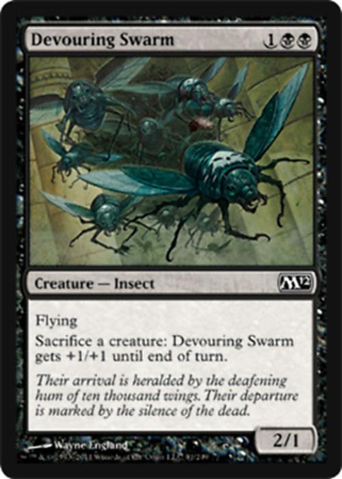 Devouring Swarm Magic 2012 - MTG