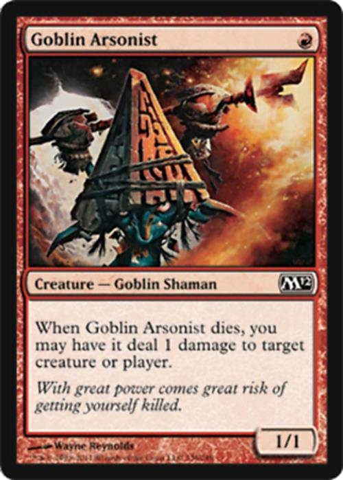 Goblin Arsonist Magic 2012 - MTG