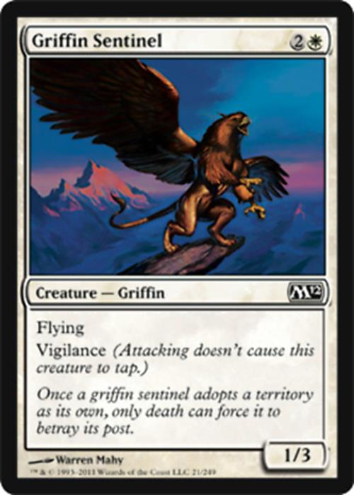 Griffin Sentinel Magic 2012 - MTG