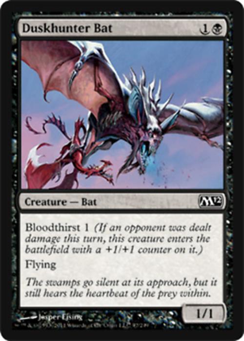 Duskhunter Bat Magic 2012 - MTG