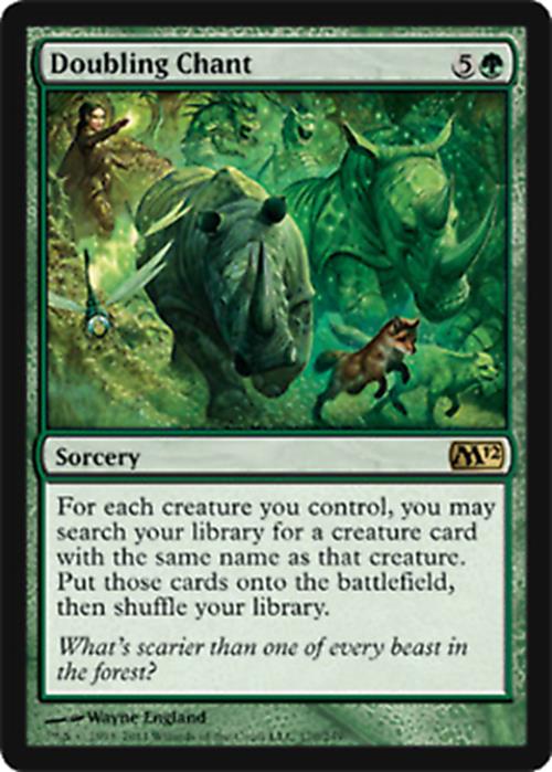 Doubling Chant Magic 2012 - MTG