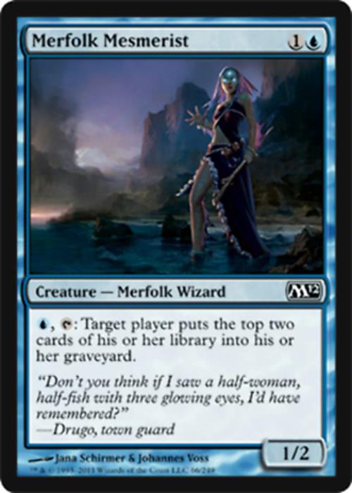 Merfolk Mesmerist Magic 2012 - MTG