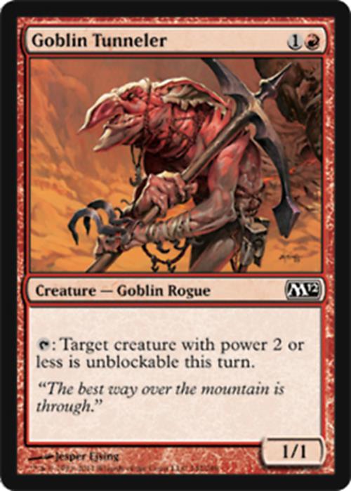 Goblin Tunneler Magic 2012 - MTG
