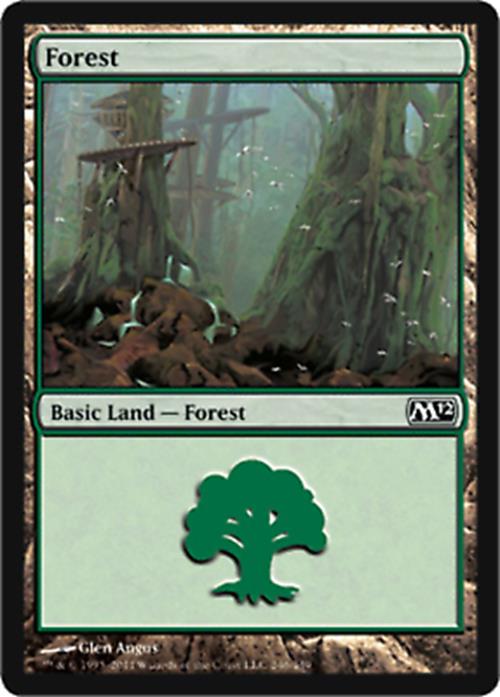 Forest (246) Magic 2012 - MTG