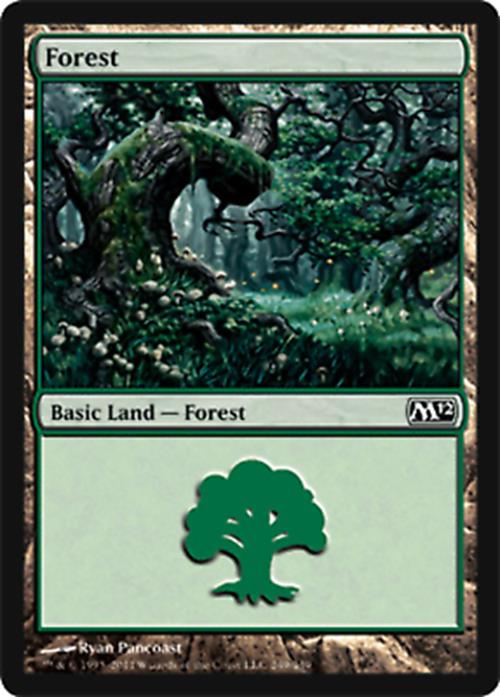 Forest (249) Magic 2012 - MTG