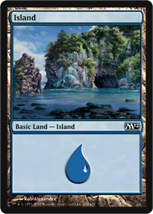 Island (234) Magic 2012 - MTG