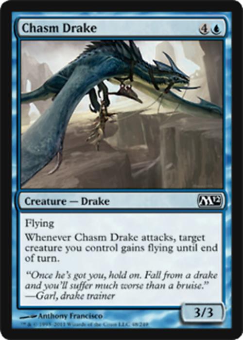 Chasm Drake Magic 2012 - MTG