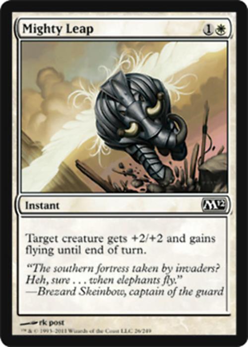 Mighty Leap Magic 2012 - MTG