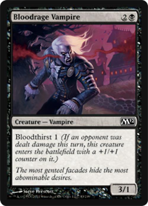 Bloodrage Vampire Magic 2012 - MTG