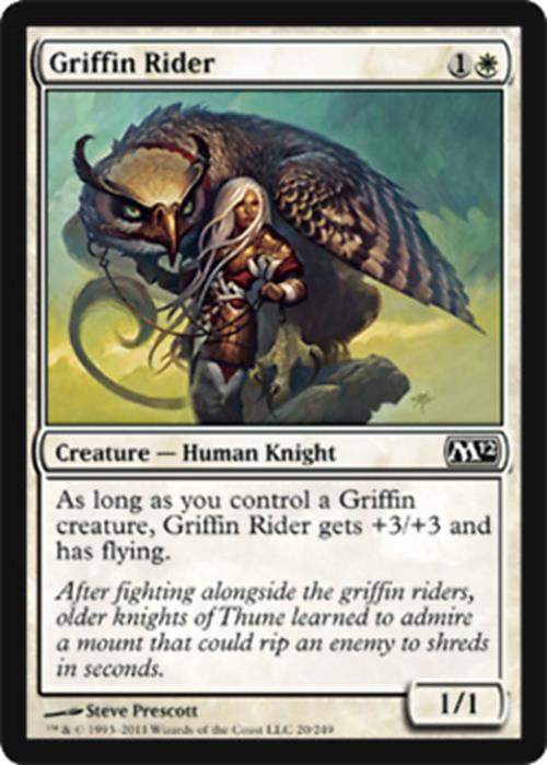Griffin Rider Magic 2012 - MTG