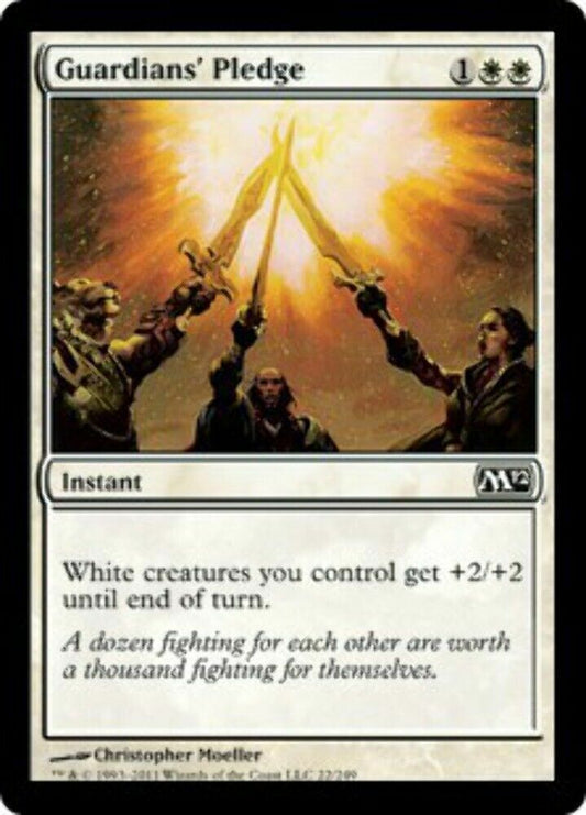 Guardians' Pledge Magic 2012 - MTG