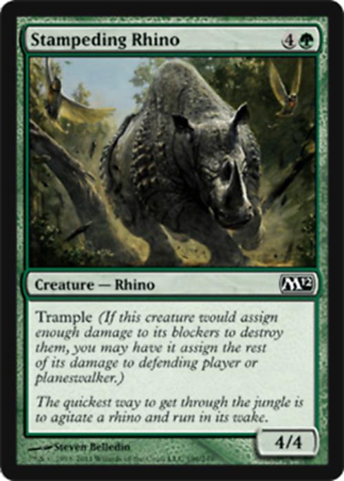 Stampeding Rhino Magic 2012 - MTG