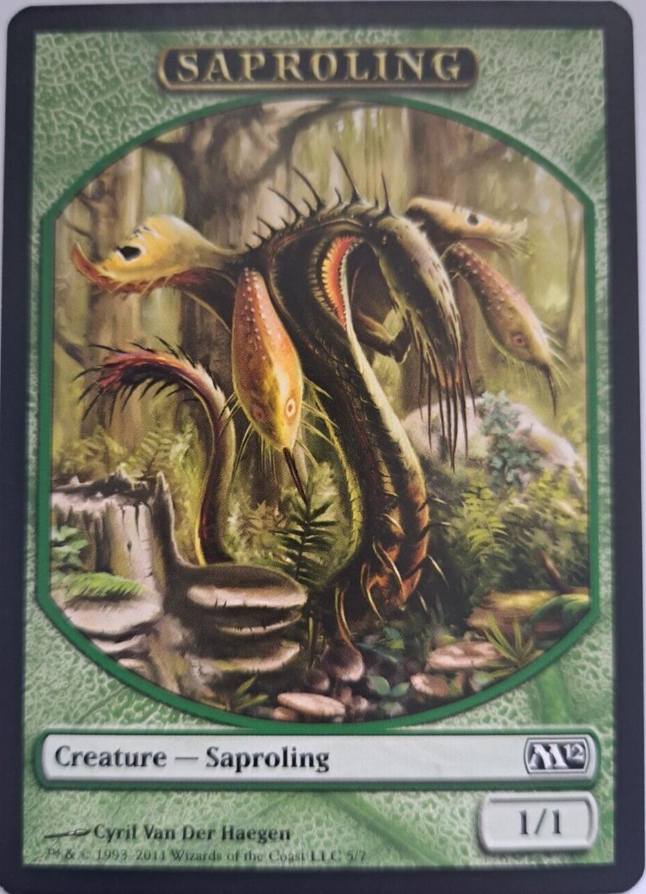 Saproling Token - Magic 2012 - MTG