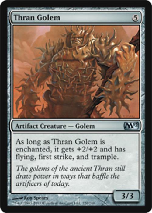 Thran Golem Magic 2012 - MTG