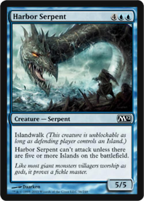 Harbor Serpent Magic 2012 - MTG