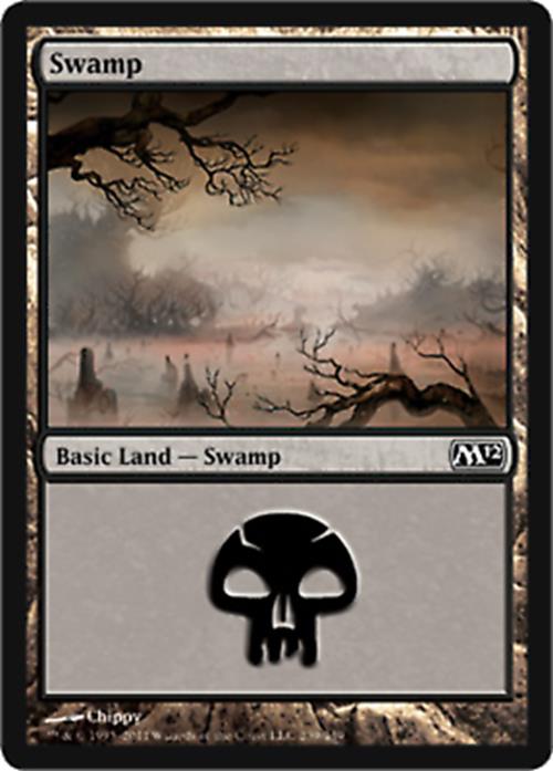Swamp (239) Magic 2012 - MTG
