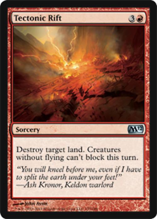 Tectonic Rift Magic 2012 - MTG