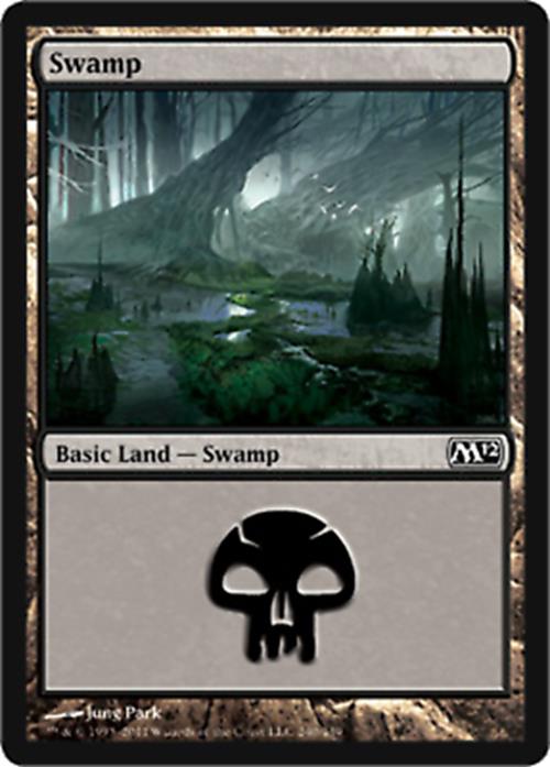 Swamp (240) Magic 2012 - MTG