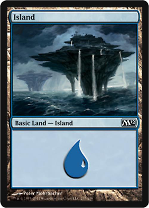 Island (237) Magic 2012 - MTG