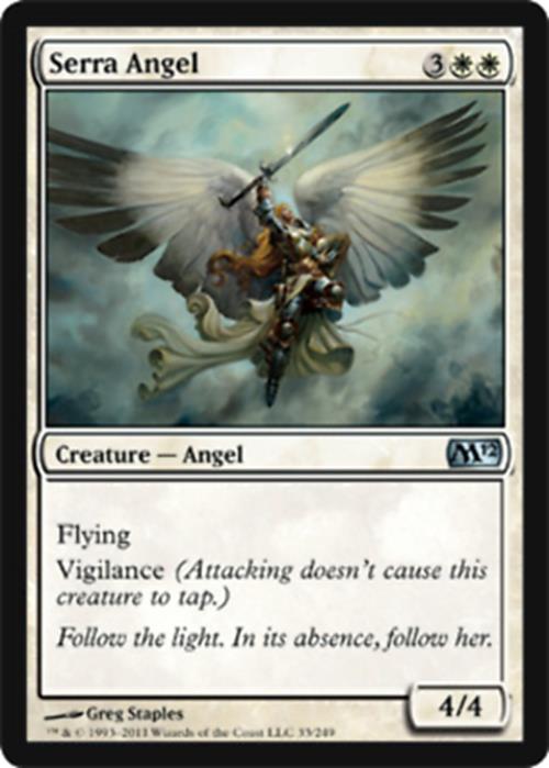Serra Angel Magic 2012 - MTG