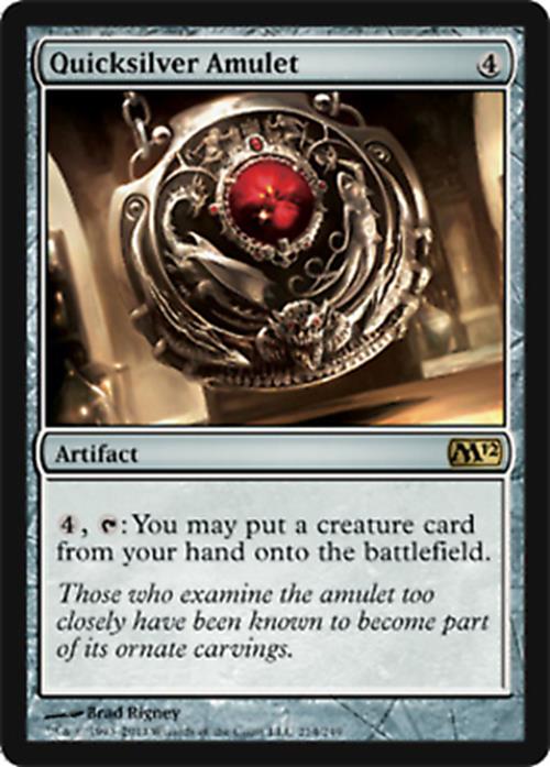 Quicksilver Amulet Magic 2012 - MTG
