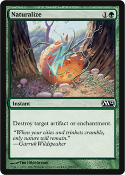 Naturalize Magic 2012 - MTG