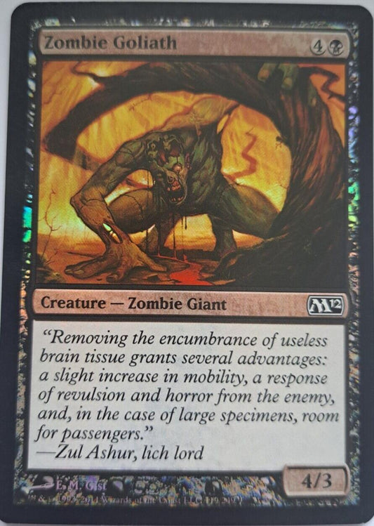 Zombie Goliath - Foil - Magic 2012 - MTG