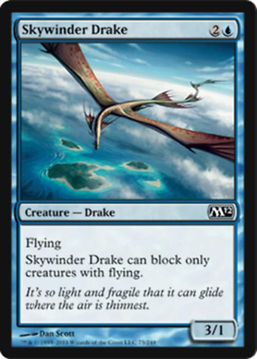 Skywinder Drake Magic 2012 - MTG