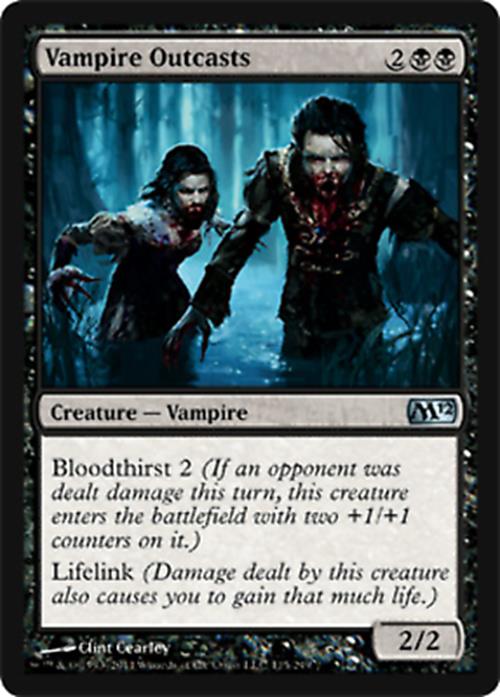Vampire Outcasts Magic 2012 - MTG