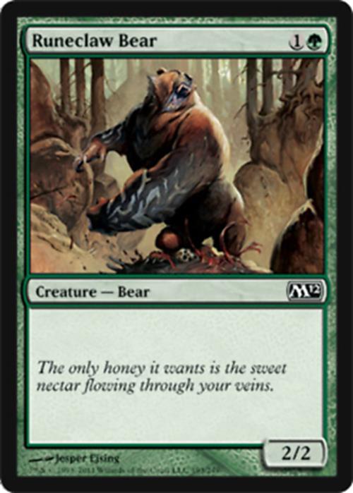 Runeclaw Bear Magic 2012 - MTG