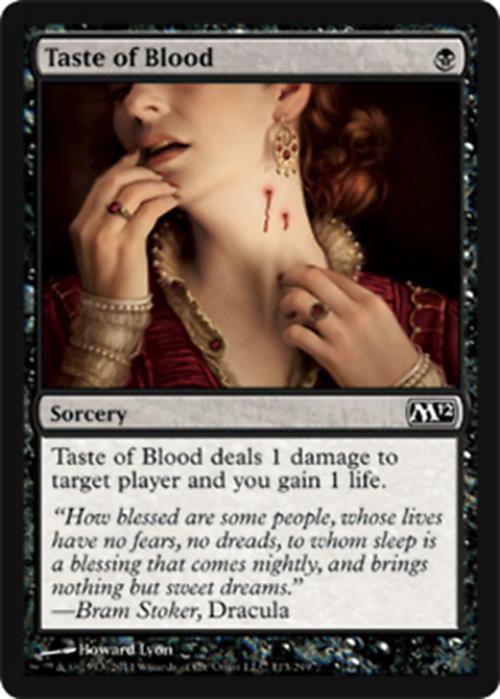 Taste of Blood Magic 2012 - MTG
