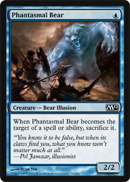 Phantasmal Bear Magic 2012 - MTG