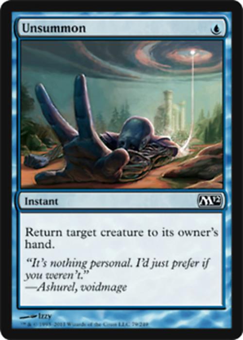 Unsummon Magic 2012 - MTG