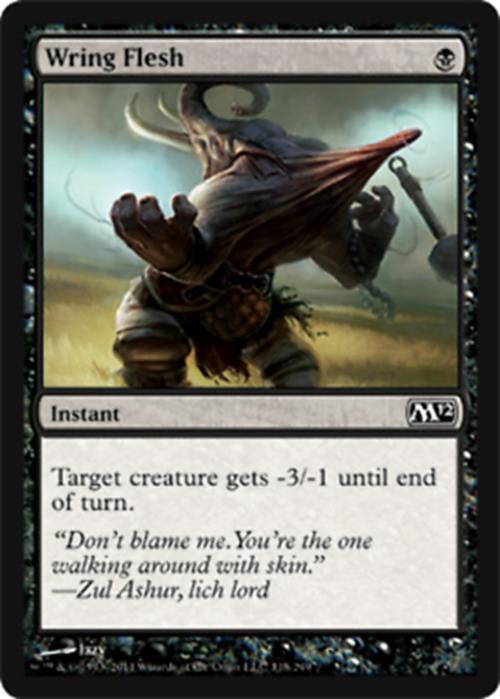 Wring Flesh Magic 2012 - MTG