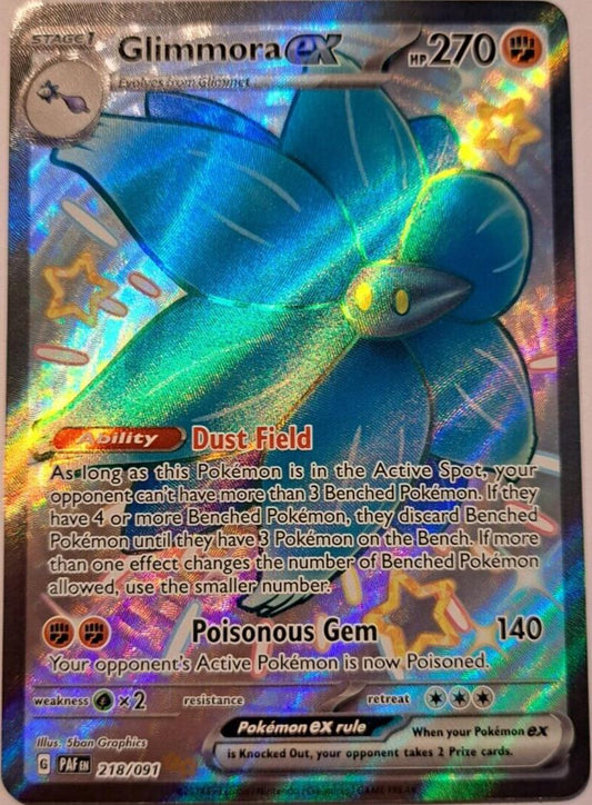 Glimmora EX 218/091 - Pokémon Paldean Fates