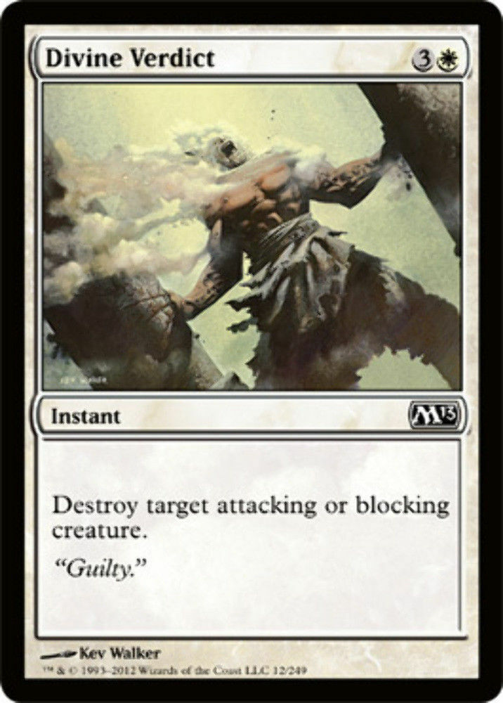 Divine Verdict Magic 2013 - MTG