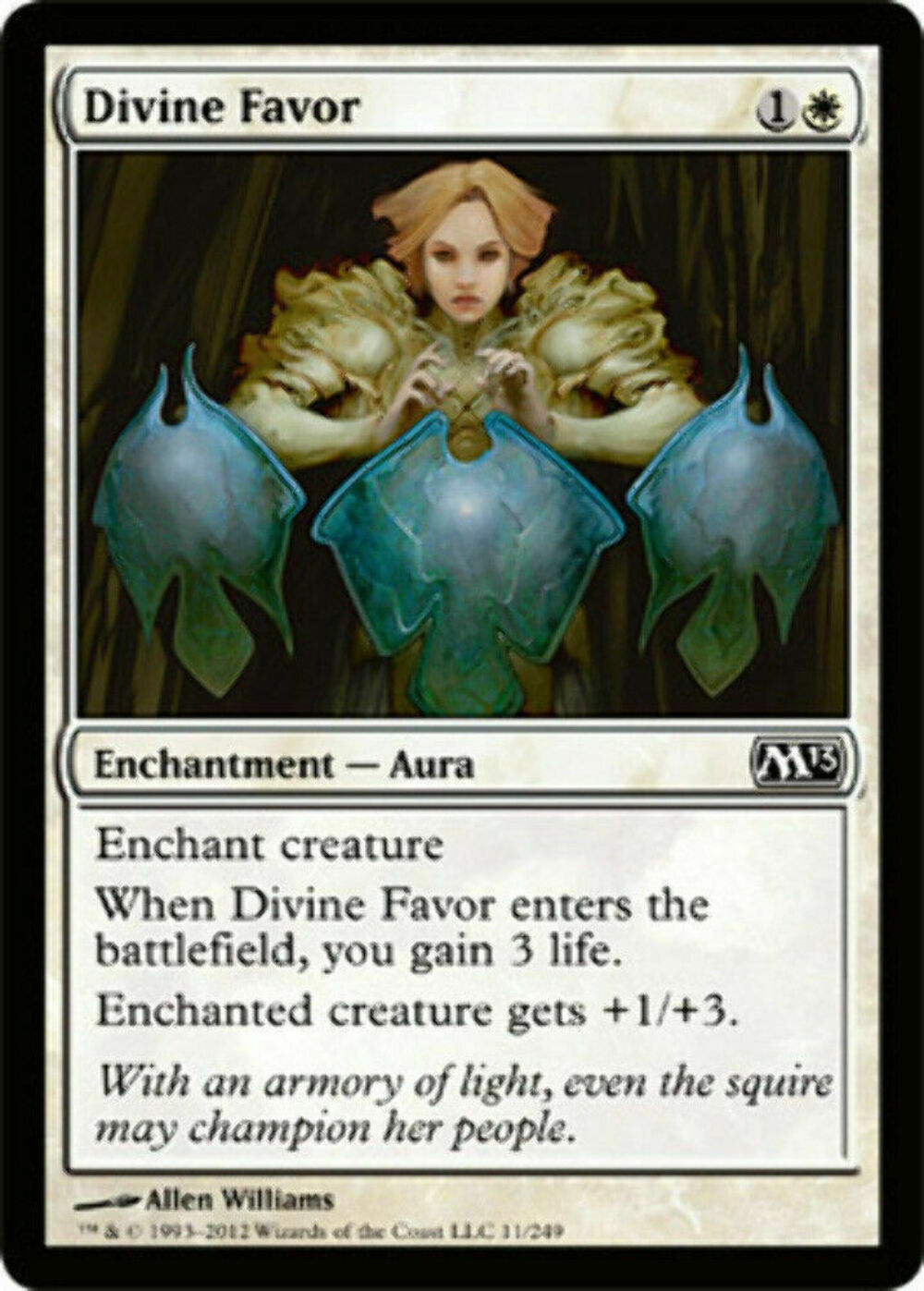 Divine Favor Magic 2013 - MTG